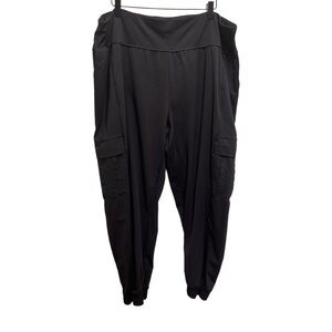 Pennington's Activezone Black Cargo Joggers Size 2X